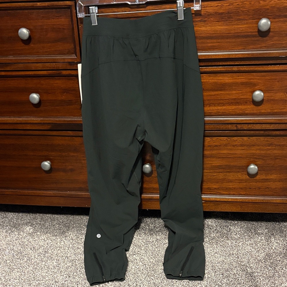 Lululemon Athletica Dark Green Track Pants - Picture 4 of 5